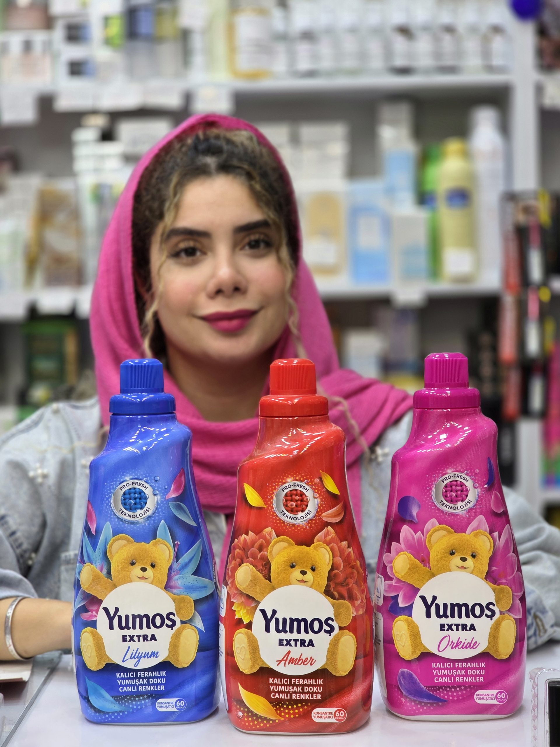 IMG_4467 نرم کننده و خوشبوکننده لباس یوموش ترکیه - کد347 - Image 1