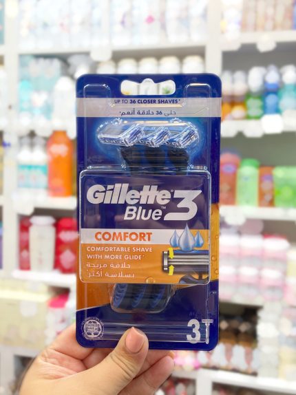 ژیلت Blue3 مردانه 3عددی - کد 909