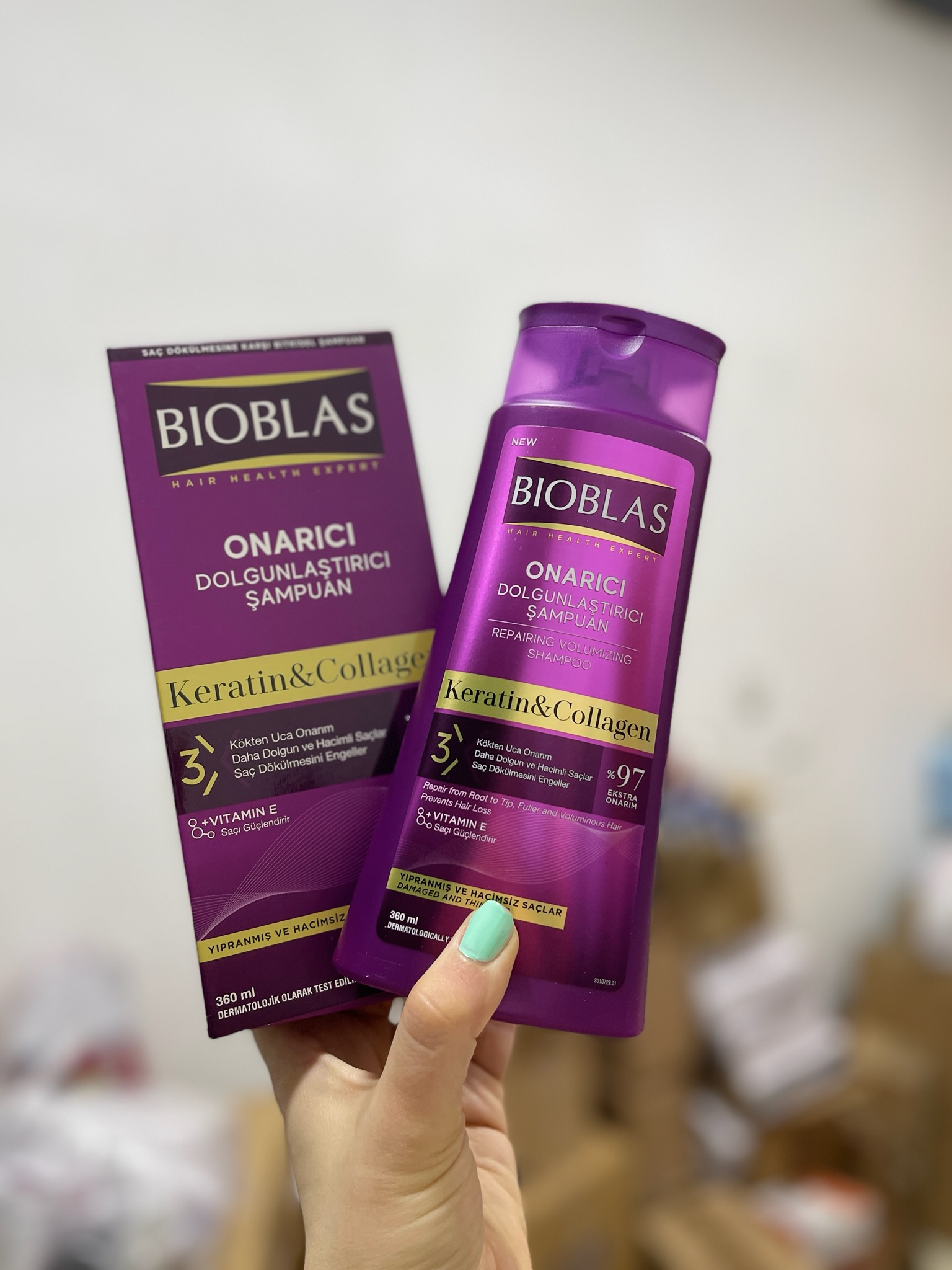 IMG_8095 شامپو ضدریزش و تقویت کننده مو بیوبلاس ترکیه - کد 1051 - Image 1